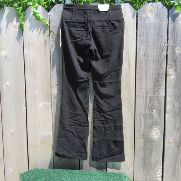 Brand New Hollywould Black Classic Bootcut Pants Slacks Size 3 Simply Slender - Picture 4 of 9